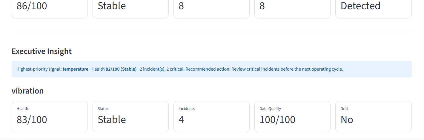 SignalGuard engineering insight view